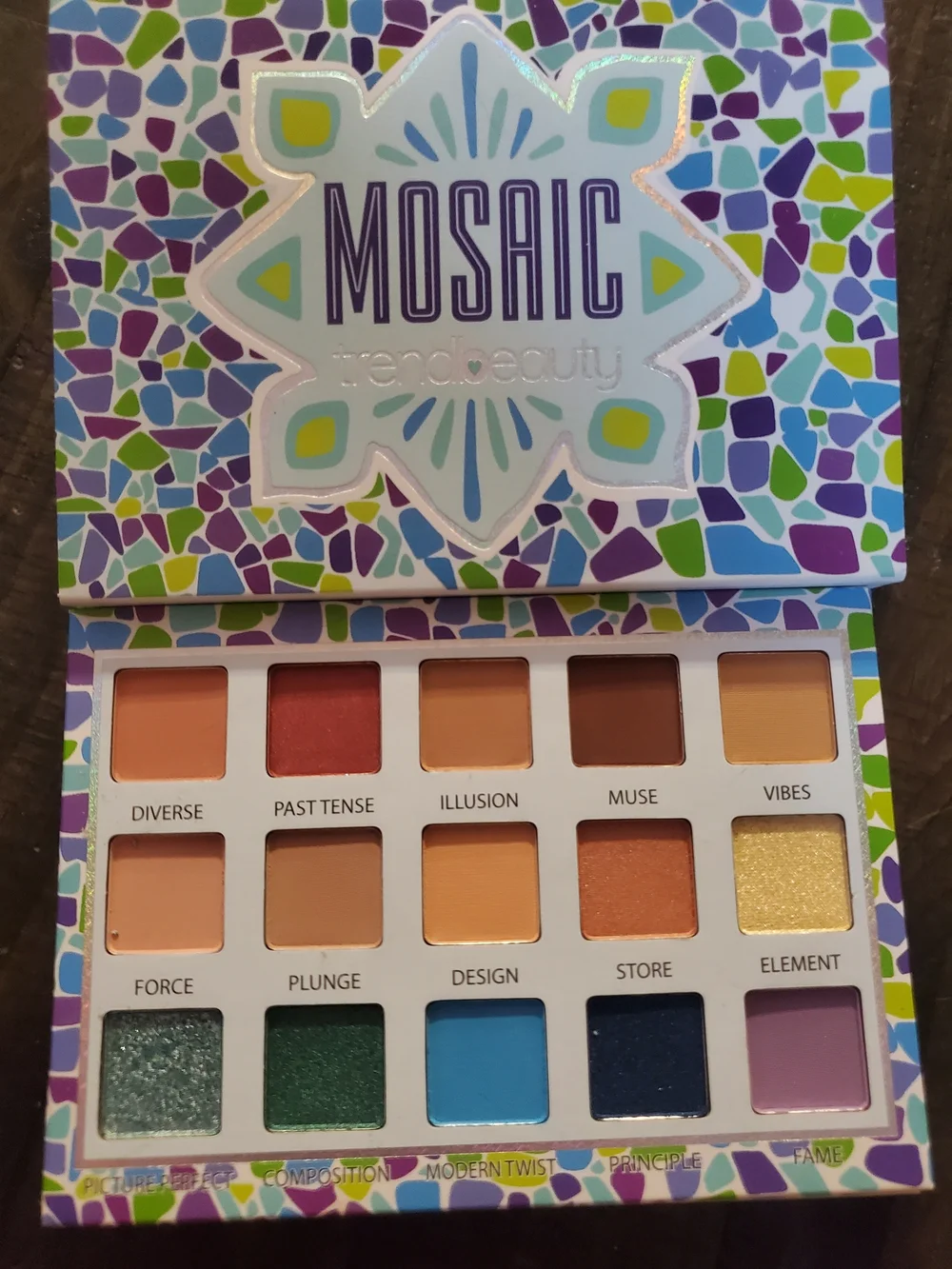 Mosaic Eyeshadow Palette — Multi-Color Shades